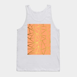 CORAL Design Geometric Pattern Tank Top